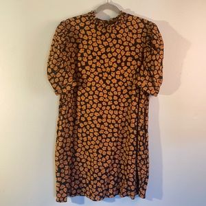 Who What Wear Mini Dress with poof sleeves